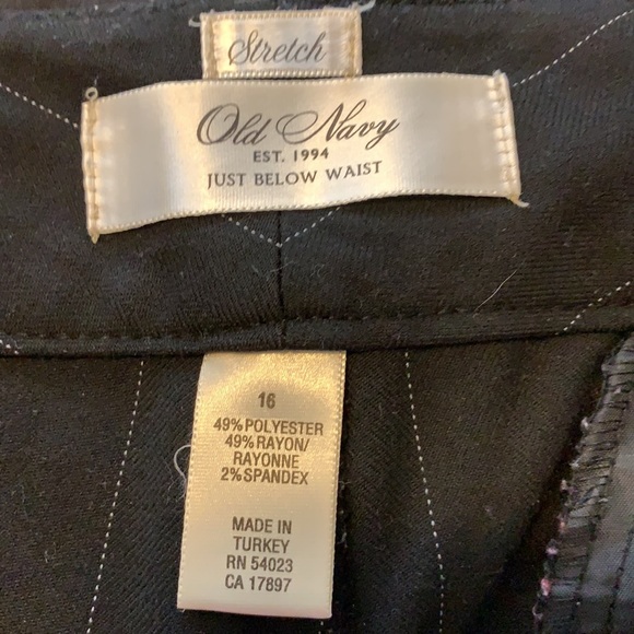 Pinstripe wide leg pants - Picture 4 of 6